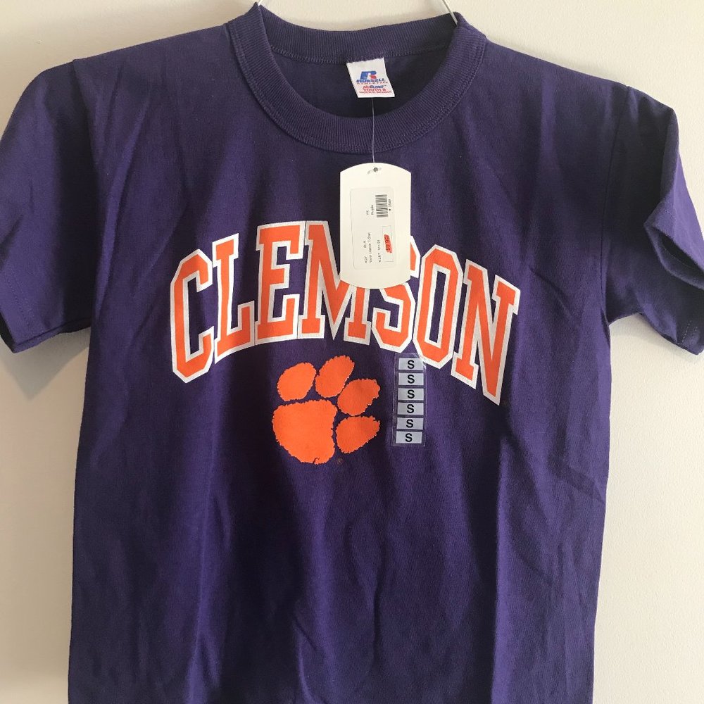 Clemson Russell Athletic T-Shirt kids small